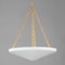Maxim Lighting Artemis 6-Light Pendant, Natural Aged Brass 22456WTNAB - alternate 4